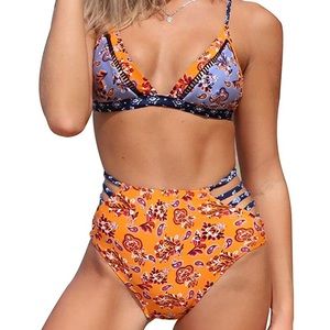 PRAGUE ENCOUNTER HIGH-WAISTED BIKINI